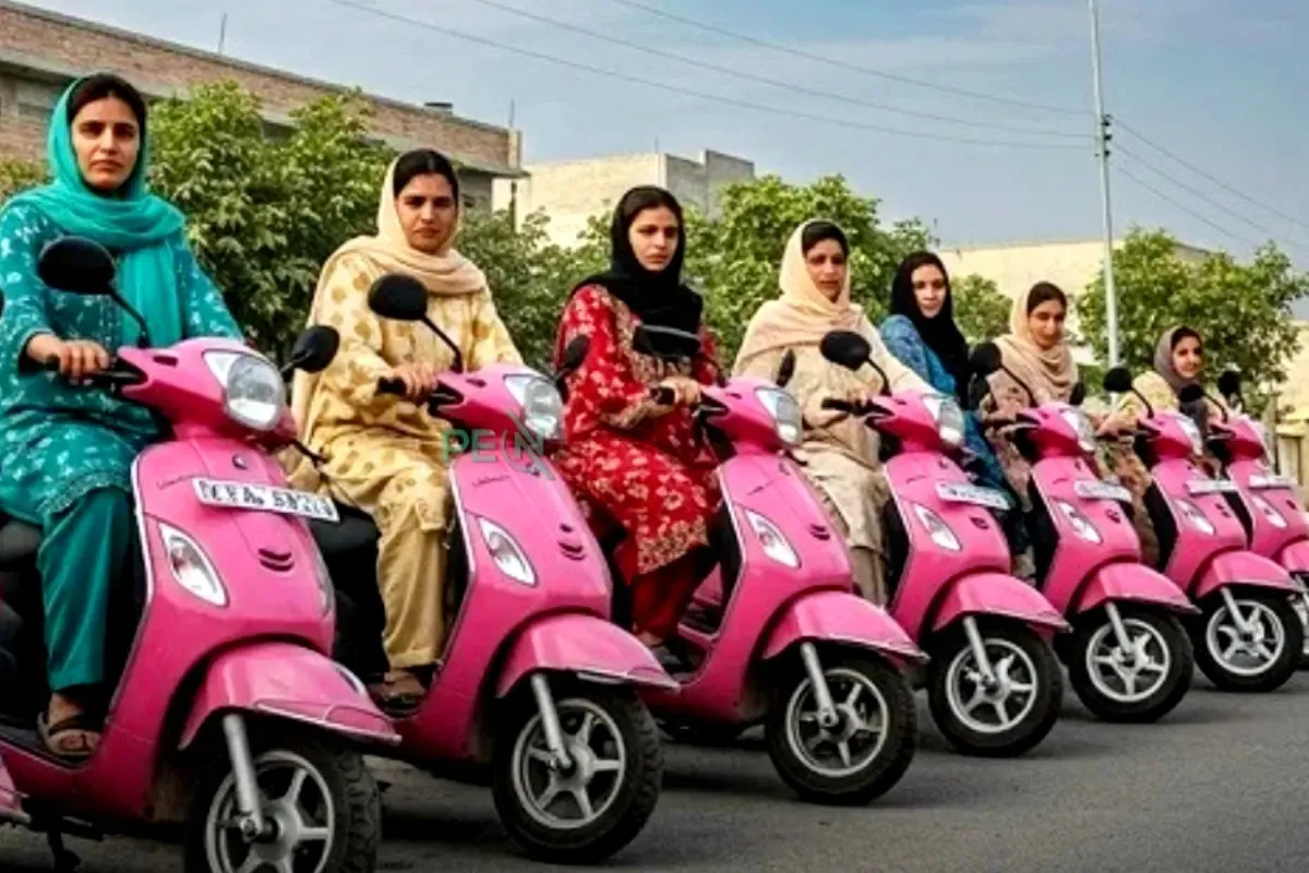 Free Pink Electric Scooter Scheme to Expand Across Sindh